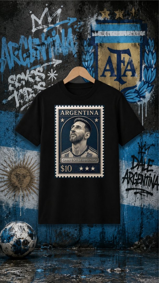 Remera Argentina Mod 16