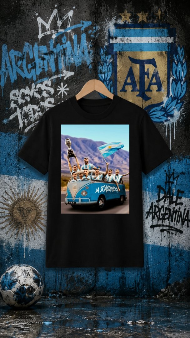Remera Argentina Mod 4