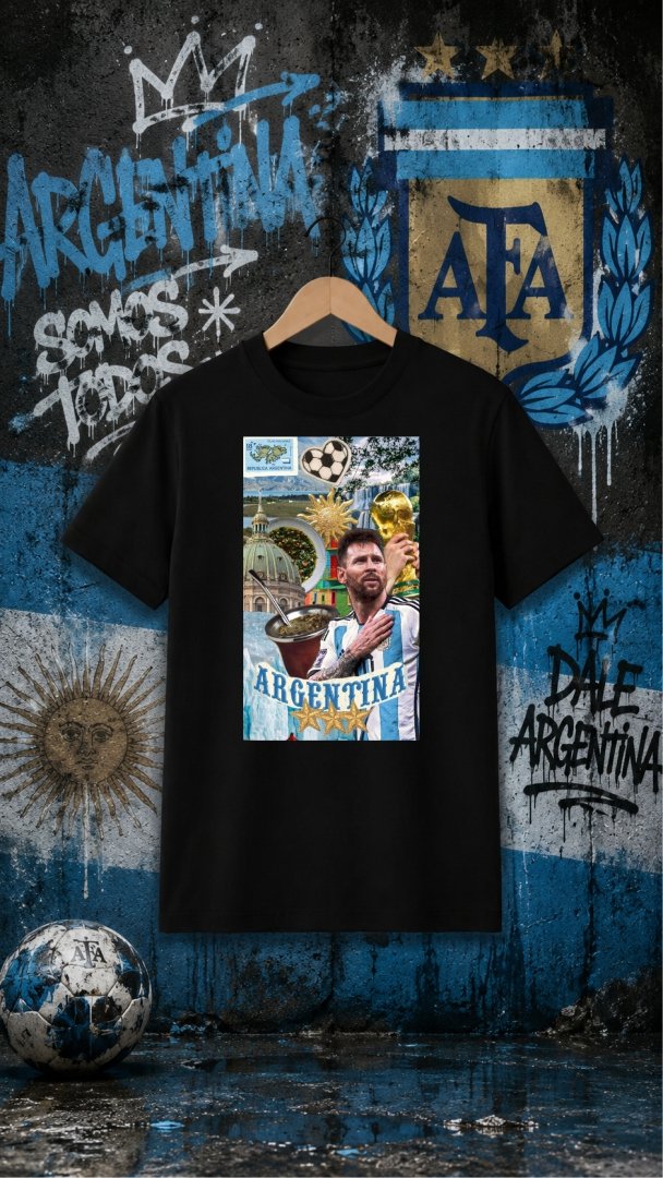 Remera Argentina Mod 7